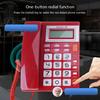 Corded Landline Phone Big Button Household Business Desktop Landline Telephone with LCD Display for Office Front Desk