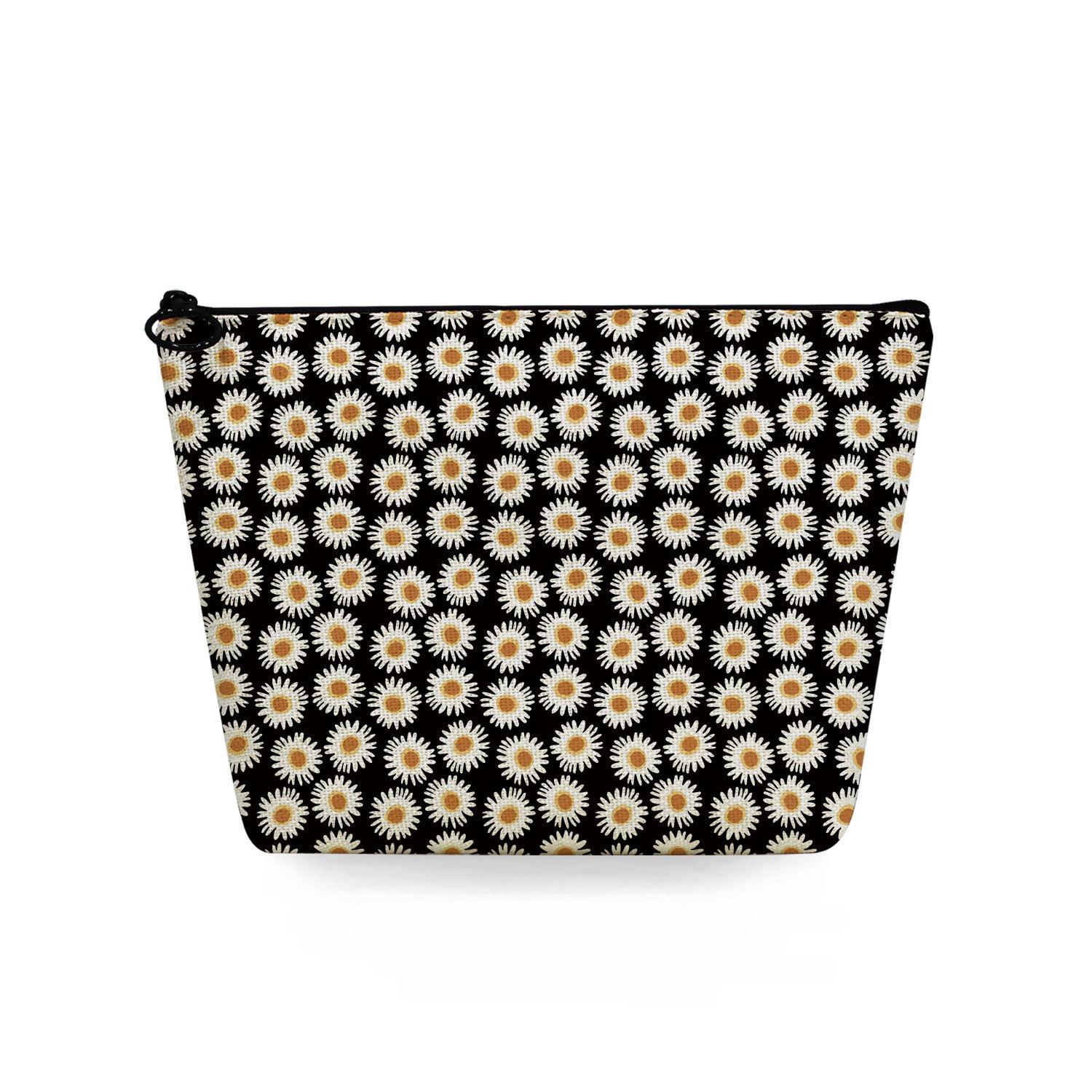 

Women Flower Print Cosmetic Bag Toiletries Organize Travel Storage Case 6781