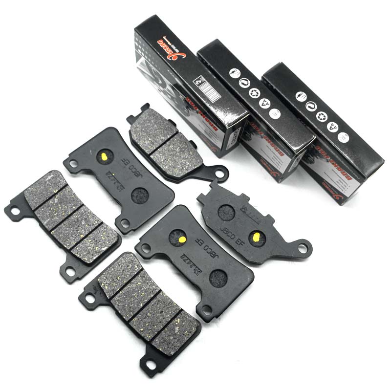 Motorcycle Front Rear Brake Disc Pads Kits For HONDA CBR1000RR Fireblade 2004 2005 CBR600RR 2005 2006 CBR 1000 200 RR