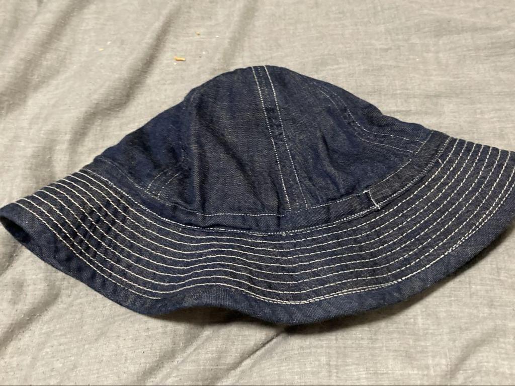 [USED] TCB JEANS 30s HAT DENIM denim hat, size L