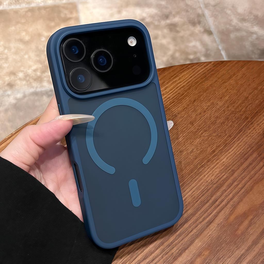 Herren Damen Schlank Matt Ultra Dünn für Magsafe Hülle für iPhone 17 Pro Max 16 15 14 13 12 11 Pro Max Air Plus Mattierte Magnetische Abdeckung