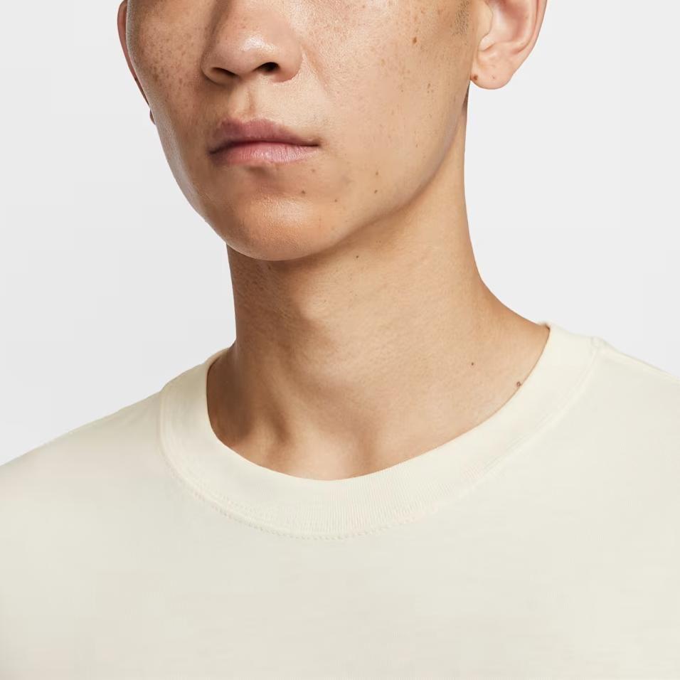 Nike T Shirts Men's Soft Pearl Crew Neck Moderate IH4580-047