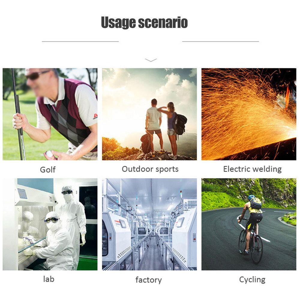 Clear Safety Glasses Anti-wind Anti Dust Anti Fog Eyewear Full Adjustable Comfort Type Protective Goggle Eyeglasses Motor Parts