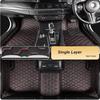 5D Leather Waterproof Custom Car Floor Mats For BMW 7er E65 F01 F02 F03 F04 G11 G12 Auto Carpets Foot Coche Accessorie Liners