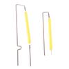 10 sztuk 3V 38mm LED żarnikowa żarówka części lampy ceramiczny punktowo spawany drut żarnikowy żarnik lampy LED dioda częściowy chip żarówki