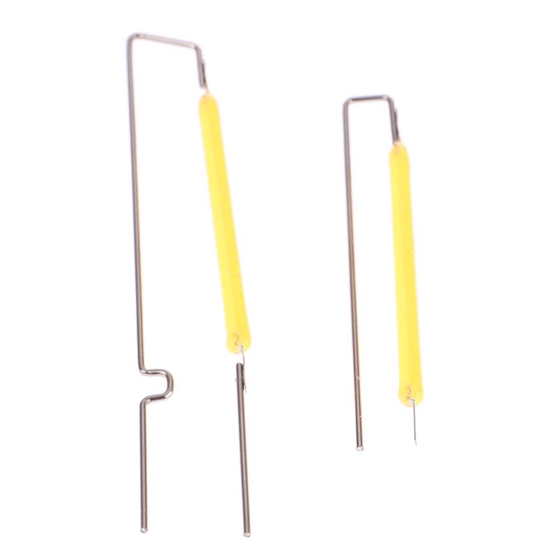 10Pcs 3V Led Filament Bulb Lamp Parts Ceramic Spot Welding Filament Wire