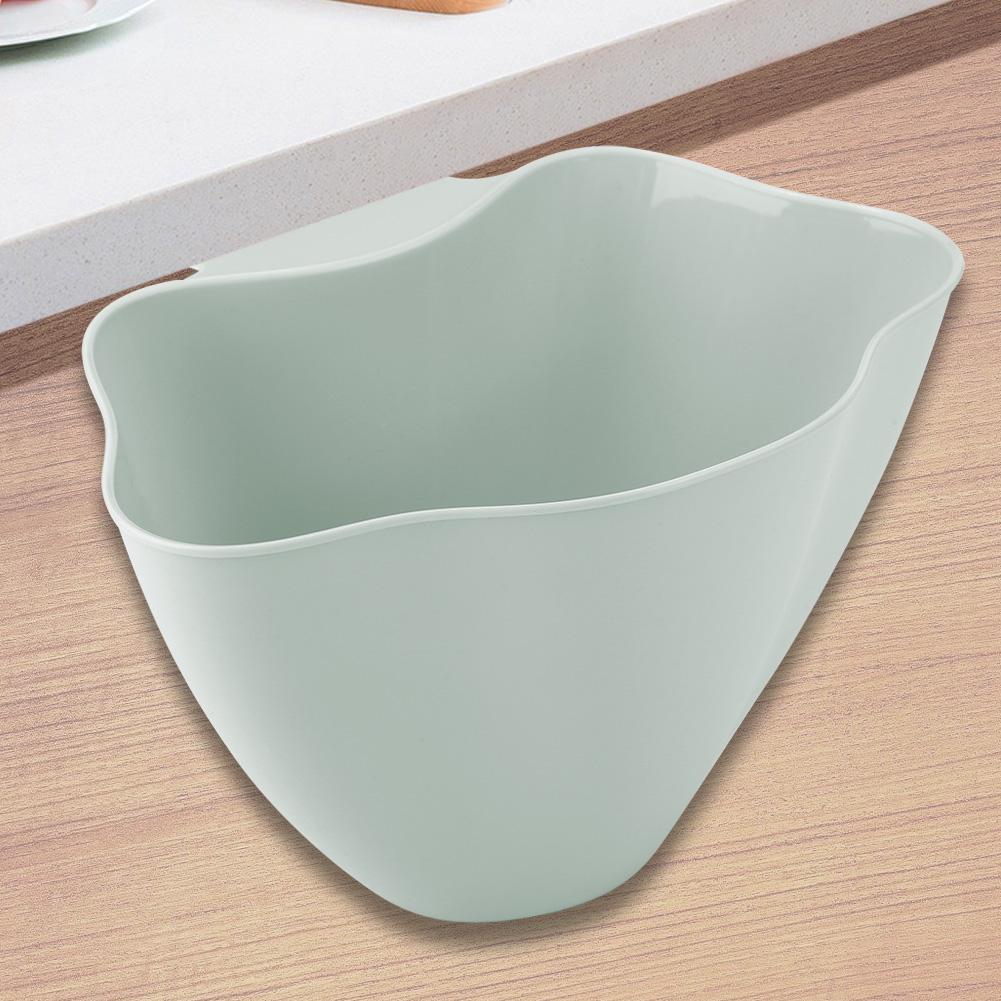 Cupboard Door Hanging Mount Kitchen Garbage Trash Bin Without Lid Waste Claaaification Grey