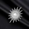 Sunflower Pearl Brooch: Versatile, Elegant Accessory for Women's Suits