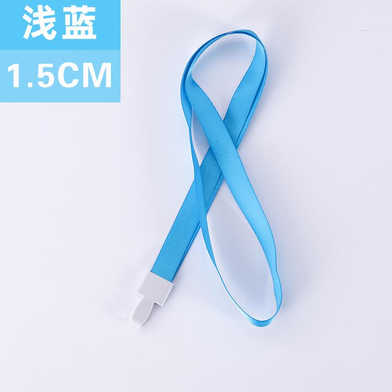 50pcs ID Card Holder Lanyard Badge Holder Name Identification Sleeve Dual Clear Business Exhibit Office school strap Neck Hang