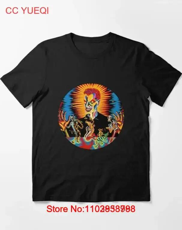 Vibrant Skull Man With Skeletons Abstract Graphic T-shirt XXXL