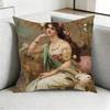Sandro BBotticelli Renaissance Pillow Case Square DoubleSided Sofa Cushion Cover Bedroom Bedside Pillow Gift