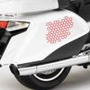 Adesivo Personalizado Colmeia para Motocicleta Película para Escurecer Farol Decalques de Decoração DIY para Corpo de Motocicleta Adesivo Universal