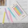 8-Piece Boxed Gradient Rainbow Birthday Pencil Candles