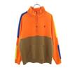 Half Zip Jacket LG Orange Series Pullover, Pique Fabric Men's Used