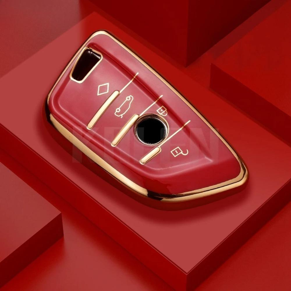 

Модний TPU автомобільний пульт дистанційного ключа Чохол Shell Fob для BMW X1 X3 X5 X6 X7 1 3 5 6 7 Series G20 G30 G11 F15 F16 G01 G02 F48 Keyless