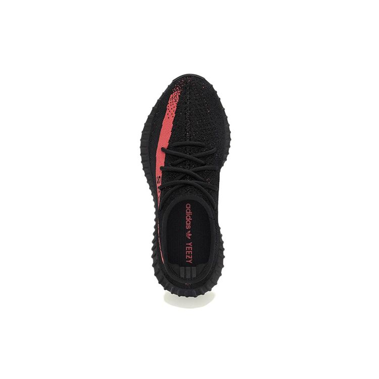 Adidas Originals Yeezy Boost 350 V2 Core Black Red Fabric Sports Low Top Lifestyle Shoes Unisex Sneakers BY9612-2022