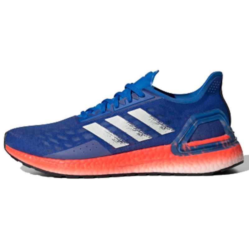 Adidas Ultra Boost Pb Glory Blue White Solar Red Sneakers EF0893