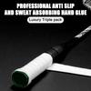 3 Pcs/Pack Badminton Hand Rubber Wrap Around Handle With Anti-Slip Sweatband Grip Handle Leather Badminton Hand Rubber