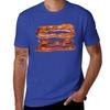 Bacon Rashers T-Shirt Blouse Plus Sizes Short Sleeve Tee T-shirts for Men Cotton