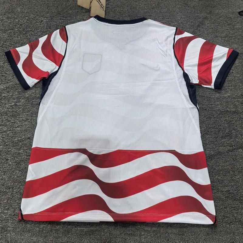 2026 USA Home Short Sleeve Soccer Jersey Fan Version Camo Sports