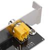 SPDIF Optical To RCA Out Backplate Cable Dual Port PC Digital Audio Adapter Audio DAC Wanderer 24bit/192kHz Optical/Coaxial