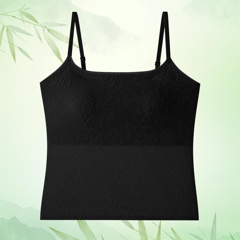 

Elegant Seamless Textured Jacquard Slimming Camisole XL (110-145 Jin)