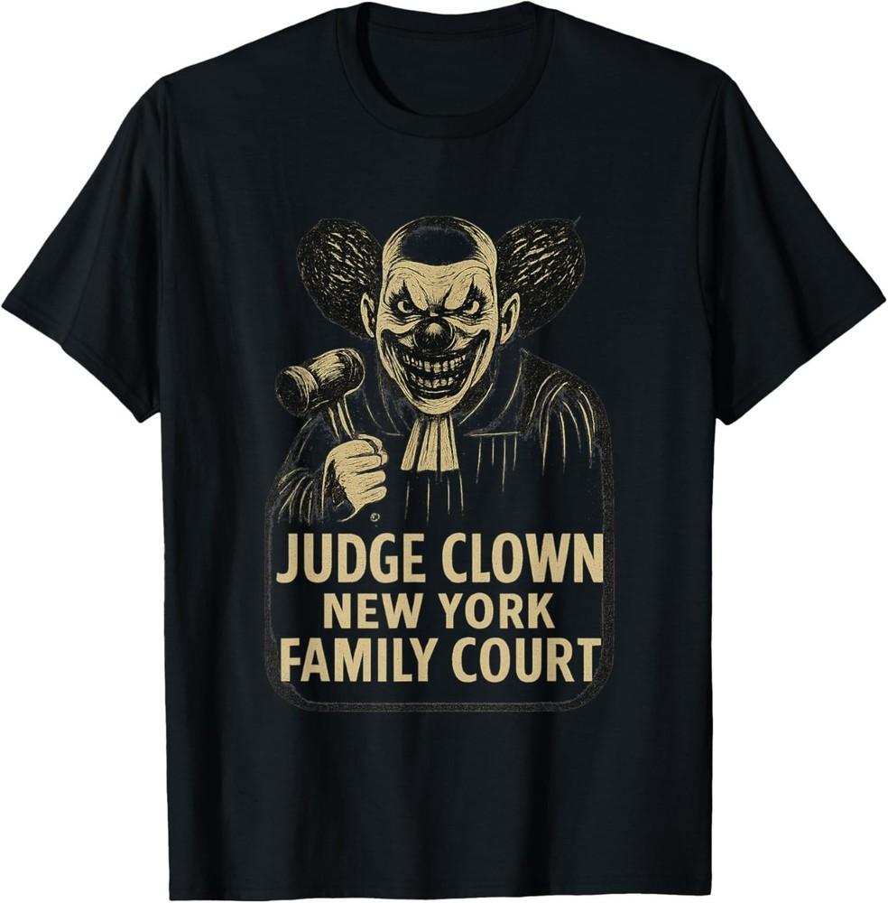 Judge Clown Print T‑Shirt L