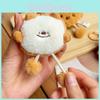 Bread Toast Sausage Adorable Mini Bear Plush Keyring Extensible Feet Kid Cartoon