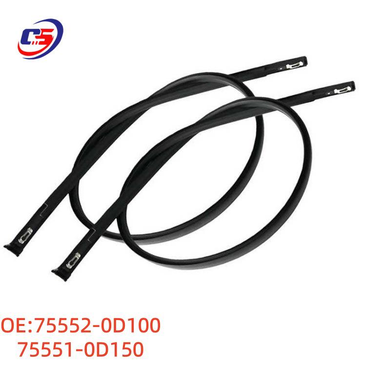 

Toyota Yaris 14th Gen Roof Gutter Rubber Trim 75551-0D150/75552-0D100 75552-0D100 75551-0D150