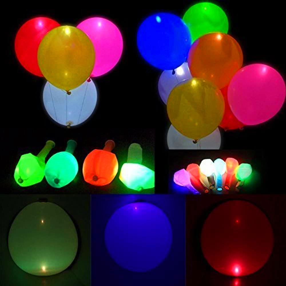 Светящиеся белые воздушные шары LED - Мигающие светящиеся шары для свадеб, вечеринок, праздников и представлений