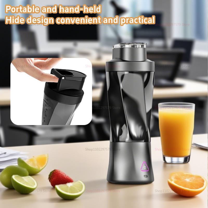 Portable Electric Blender Juicer USB Rechargeable Mini Smoothie Maker Multifunction Fruit Blender For Home Office Travel Usage