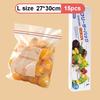 Reusable Zip Lock Bag Food Grade Transparent Storage Bag Refrigerator Fresh-keeping Bag Food Sealed Fruit Food Freezing Special