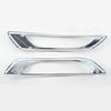 For 2017-2019 Peugeot 5008 Exterior Rear Fog Light Lamp Cover Trim 2Pcs Chrome ABS Decorative Car-styling Accessories