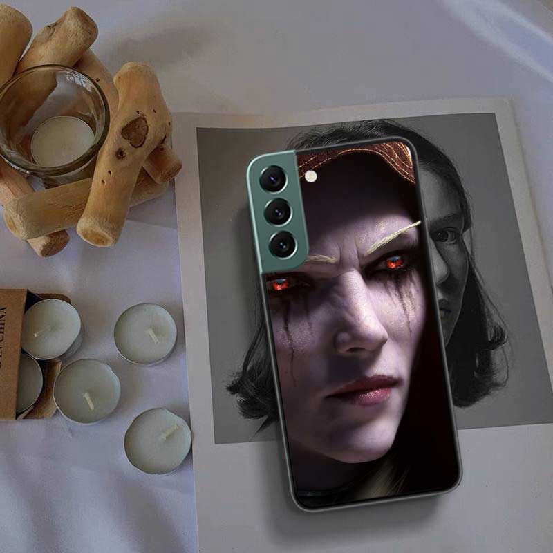 W-World Of W-Warcraft Elf Phone Case For Samsung Galaxy S22 S25 Ultra S21 S10 Plus S26 Edge S20 S23 S24 FE Cover Silicone So