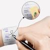 New New 1Pcs Waterproof Erasable With Scale Silicone  Wristband Reusable Writeable To-do List Wrist Strap For Forgetful Elderly
