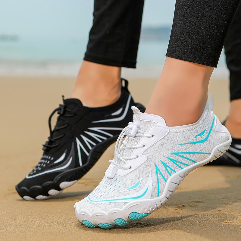 Męskie buty do wody Kobiety skarpety do nurkowania Boso pływanie Buty do wody Upstream Plaża brodzące sportowe trampki do fitnessu Joga Surfing