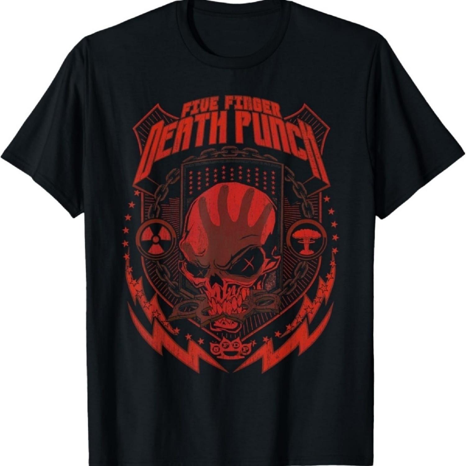 

5FDP – Nuke Shield Red T-Shirt XXXXXL чорний