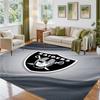 Las Vegas Raiders Design Crystal Velvet Rug Soft Decorative Mat for Bedroom Entrance
