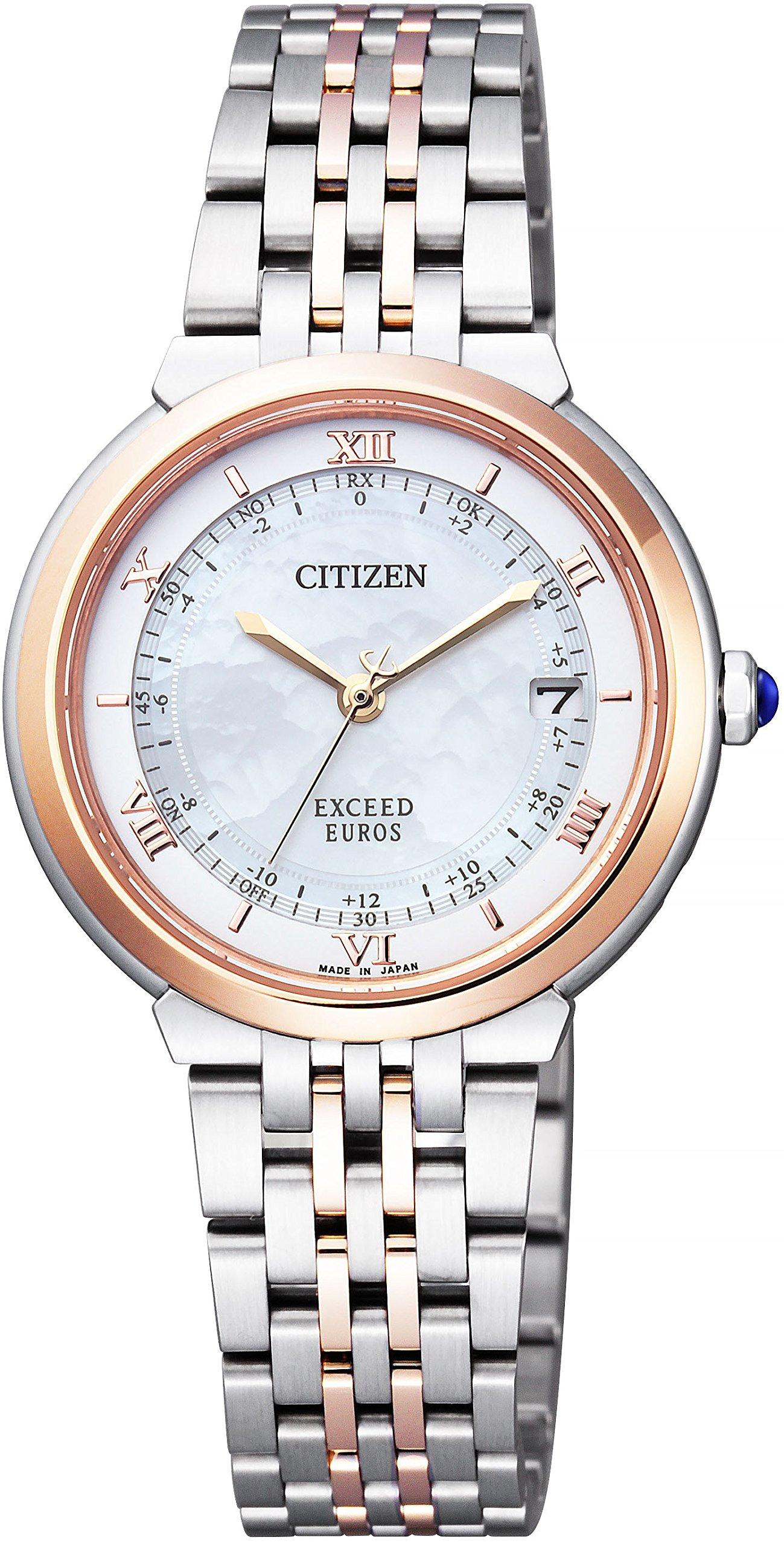 

Citizen Exceed EUROS Series Парний годинник ES1054-58W Багатоколірний
