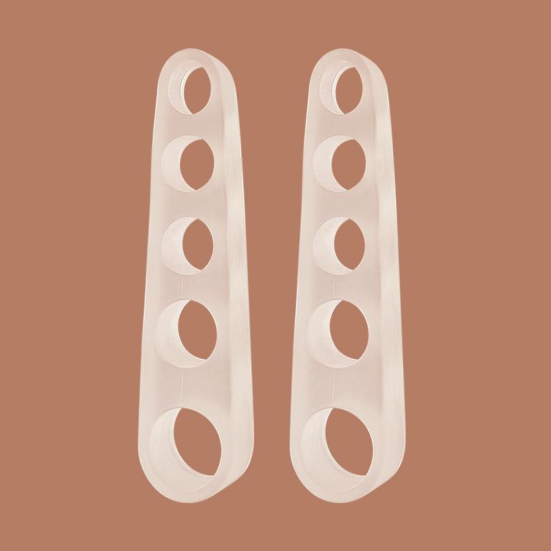 

Пятипальцевый разделитель для пальцев ног с цепочкой, вальгусная деформация большого пальца стопы, наложение пальцев, сдавливание стопы, разделитель для пальцев ног, фиксатор для маникюра, накладка для пальцев ног S