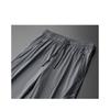 Men's High Stretch Ice Silk Casual Pants Summer Quick Dry Joggers With Zipper Pockets