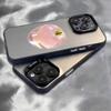 Crystal-Clear Apple Phone Case For iPhone 17 16 15 14 13 12 11 Pro Max Air Colorful Matte Laser Aurora Shockproof Phone Case