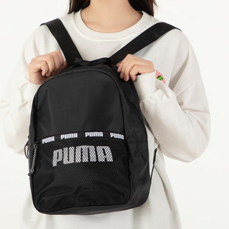 New PUMA Fabric Backpack Unisex Black 078732-01