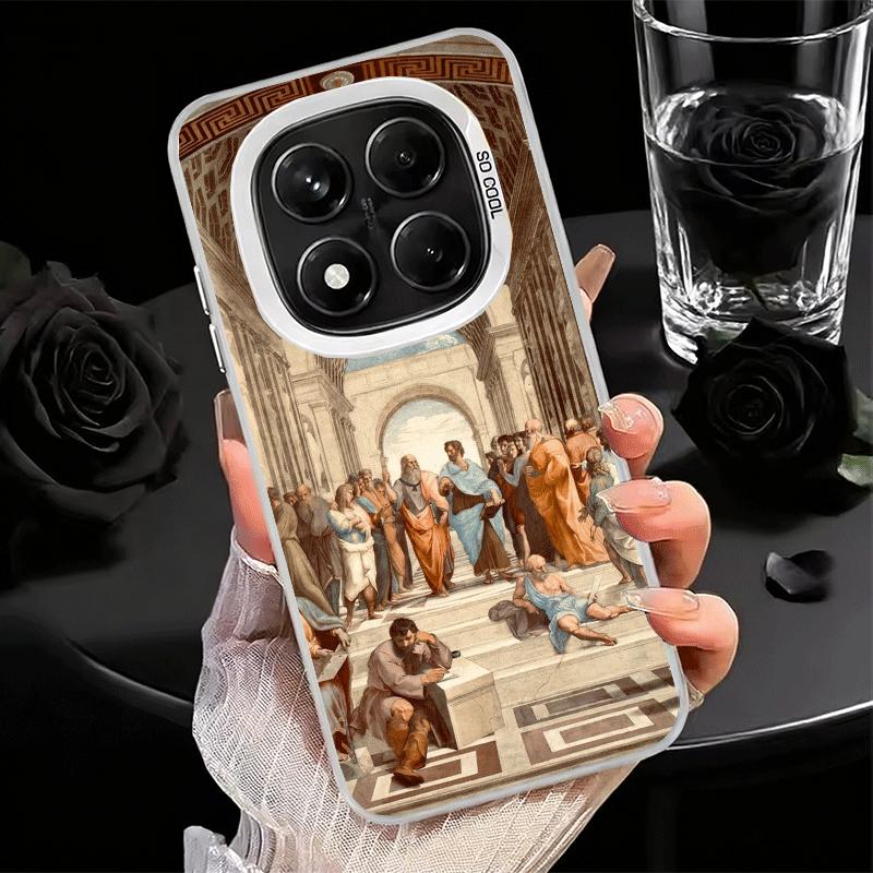 

Renaissance Aesthetics Art Painting Soft Phone Case for Xiaomi Redmi Note 13 14 15 Pro Plus 12S 12 11S 11 11T 10S 10 Shockproof Redmi Note 11 Pro 5G