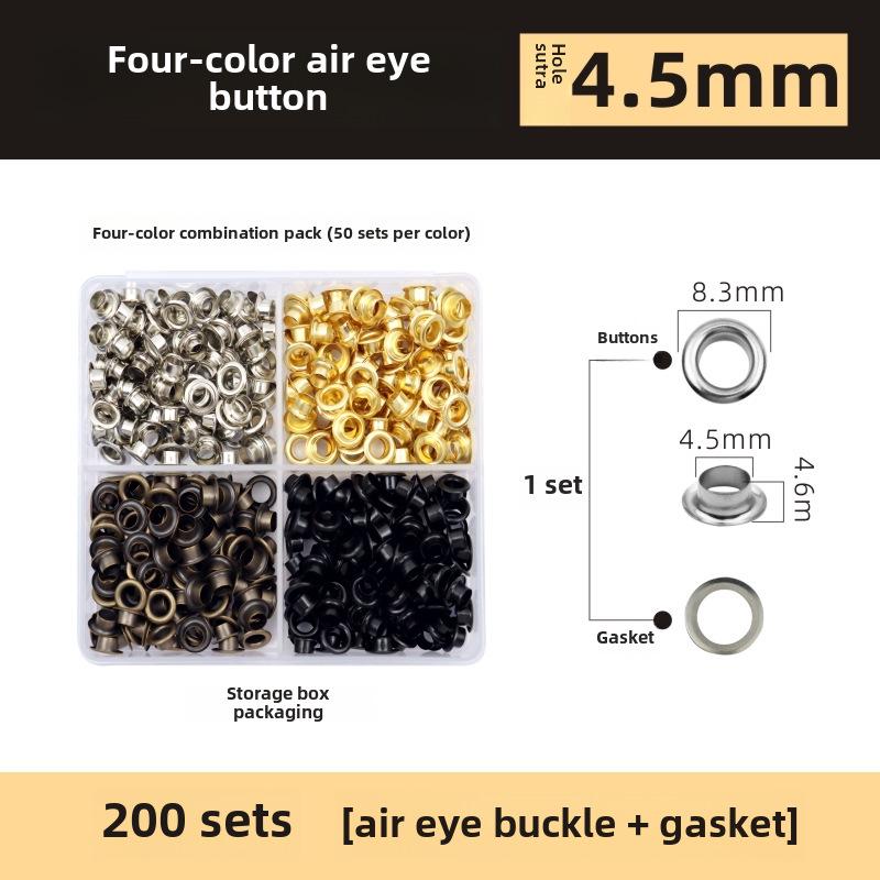 Heavy-Duty Manual Eyelet Punching Tool for DIY Projects.