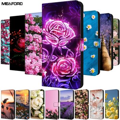 Leren Flip Hoesje Voor Xiaomi Poco M7 Pro 5G Case PocoM6 M5 M4 Pro M3 Portemonnee Stand Magnetisch Hoesje Voor Poco M6 Kaartsleuven Funda