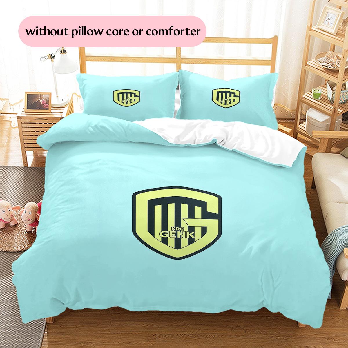 

KRC Genk Pattern Bedding Quilt Set Home Decoration Gift (1 * duvet cover + 2 * pillowcase without core) 135x200cm