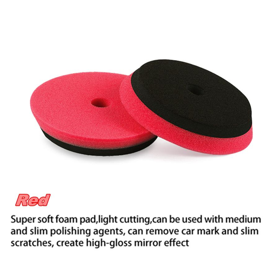 3 Stück 6 Zoll Schwamm Schaum Schleifpolierscheiben für Autopolierer Schleifer