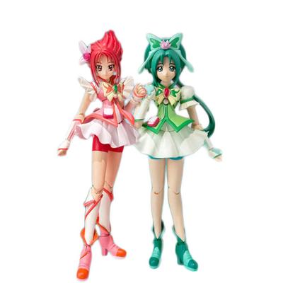 PreCure Cure Mint Cure Rouge DX Set Figurka Web S.H.Figuarts Yes! 5JdiJdi! & (Exkluzivně Tamashii)