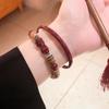 2023 Women's Zodiac Pixiu Beaded Bracelet with Coconut Shell & Cinnabar